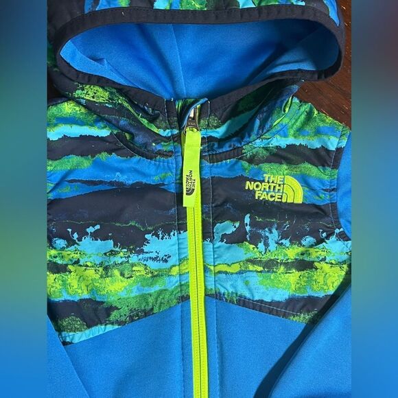 The North Face Fleece Full Zip Hoodie Jacket Baby Infant 6 - 12 Months - Picture 2 of 5